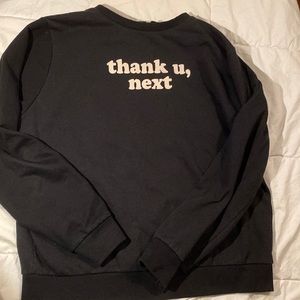 Ariana grande mercy “thank you, next” sweater